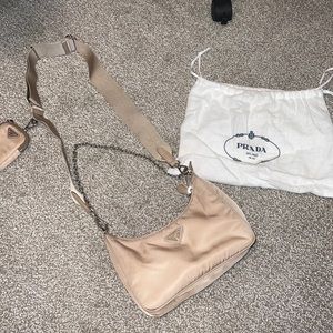 Prada re edition 2005 nylon bag. Pristine condition. Comes with dust bag.